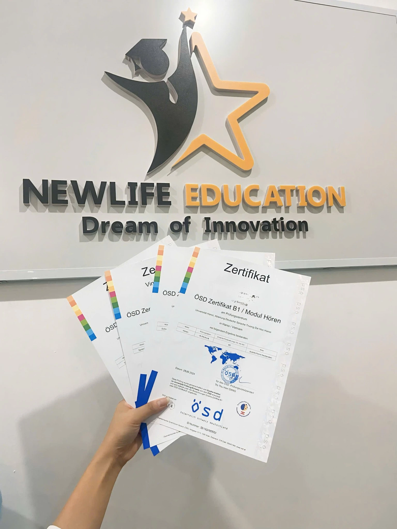 KHÓA ÔN THI CÁC TRÌNH ĐỘ TẠI DU HỌC NEWLIFE